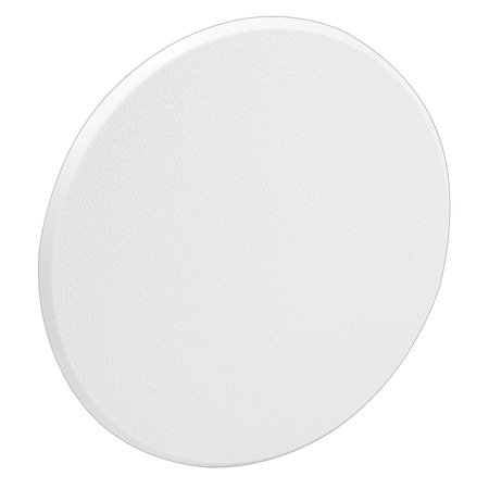 Prime-Line Vinyl Circular Wall Protector with Self-Adhesive Backing, 7-In. Diameter, White U 9265